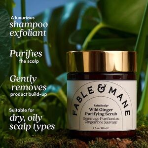 FABLE & MANE - Wild Ginger Purifying Scalp Scrub